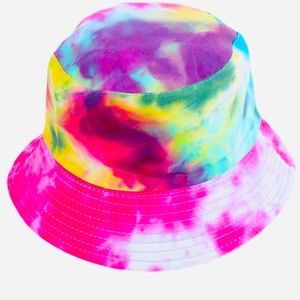 Multi-Color Reversible  Tie Dye Bucket Hat